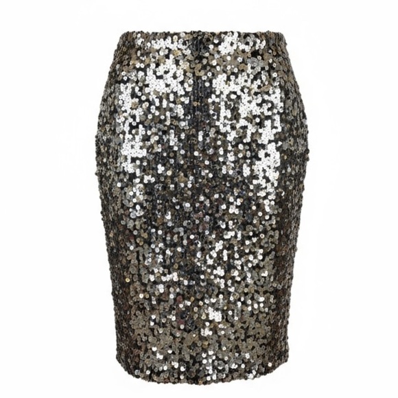 Eloquii Plus Size Sequin Embellished Skirt - Picture 1 of 8